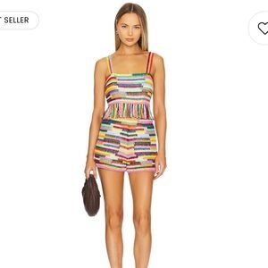 Saylor Gwendoline Top & Shorts Set in Rainbow